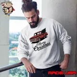 Red Pickup Truck Christmas Tree Vintage Christmas Men Women Long Shirt
