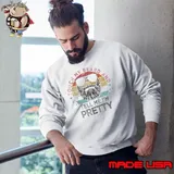 Retro Touch My Beard And Tell Me I'm Pretty T-Shirt