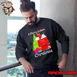 Snoopy fan of Hoosiers a Merry Indiana Christmas Sweatshirt