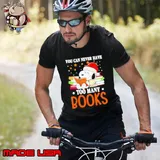 Snoopy you can never have too many books Unisex