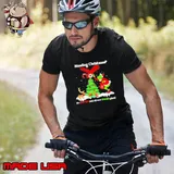 Stealing Christmas the Liver Bird sees all even Grinch's plans Unisex
