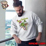 The Grinch Oregon Ducks Merry Duckmas Mighty Oregon Christmas Sweatshirt