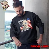 They Hate Us Cuz They Ain'T Us Usa American Flag 4Th Of July T-Shirt