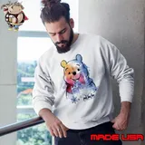 Winnie the Pooh Castle Snowflakes Christmas 2024 Sweatshirt