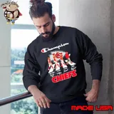 Champion Abbey Road Chiefs Patrick Mahomes Travis Kelce Kareem Hunt and Andy Reid Sweatshirt