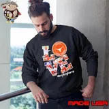 Coach Steve Sarkisian and Players Texas Longhorn #Mylonghorns Signatures Sweatshirt