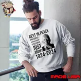 Rest In peace President Humanitarian Gentleman Just Jimmy Carter 1924 2024 T-Shirt
