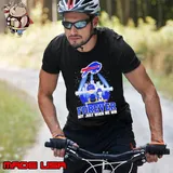 Skyline Snoopy and Charlie Brown Buffalo Bills forever not just when we win shirt
