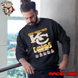 Back 2 back 2 back Super Bowl Champions Kansas City Chiefs Sweatshirt
