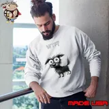 Dog WTF funny Sweatshirt