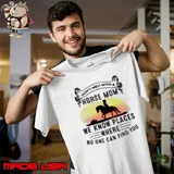 Don't mess with a Horse Mom Sunset Horse Girl Shirt