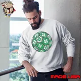 Good Soccer Ball Ireland Shamrock Irish St Patricks Day Sweatshirt