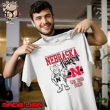Herbie Husker Nebraska Cornhuskers Retro Logo Mascot Unisex