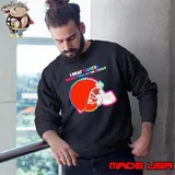 I beat cancer what’s your superpower Cleveland Browns Sweatshirt