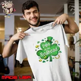 Irish St Patrick's Day Dibs On The Redhead Clover Shirt