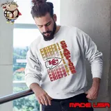 Kansas City Chiefs Gradient Wordmark Lix Super Bowl Champions T Shirt