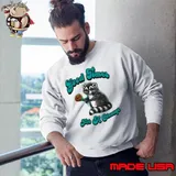 Morrissey Good Times For A Change Raccoon Sweatshirt