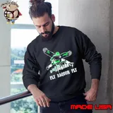 Philadelphia Eagles Philly Fly Saquon Barkley Fly Go Birds NFC Champions Bird Gang Sweatshirt