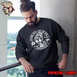 Top Living Life On The Bleachers Skeleton Coffee Wrestling Mom Sweatshirt