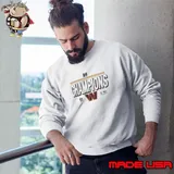 Washington Commanders NFL 2024 NFC National Football Conference Champions Super Bowl LIX Locker Room Sweatshirt