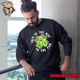 Yada and Boba Fett Star Wars this is the way to the pub Sweatshirt