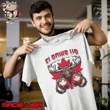 Canada Moose Boxing Elbows Up Shirt