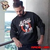 Connor McDavid Canadian professional ice hockey centre Edmonton Brush Sweatshirt