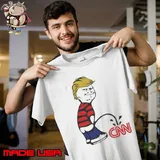 Donald Trump Piss On CNN Fake Shirt