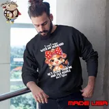 I Can't Argue With My Husband He's Older Than Me And Old People Dont' Listen Cow Sweatshirt