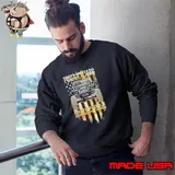 I Drive Jeep That'S What I Do I Hate People And I Know Things Usa Flag Sweatshirt