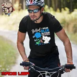 I Wear Blue Autism Awareness Be Kind Elephant Flower Unisex