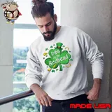 Irish St Patrick’s Day Dibs On The Redhead Clover Sweatshirt