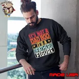It'S Not A Dad Bod It'S A Father Retro Stars Saying Sweatshirt