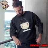 Jewpiter Saturn Hat Sweatshirt