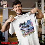 Kyle Larson Hendrickcars Palms Tree Retro T-Shirt