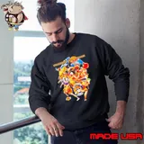 Los Angeles Lakers x One Piece characters Sweatshirt