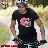 Multiple Myeloma Awareness I Wear Burgundy For My Husband Sunflower Unisex
