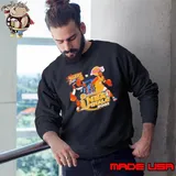 NBA Finals 2001 Philadelphia 76ers vs Los Angeles Lakers retro graphic Sweatshirt