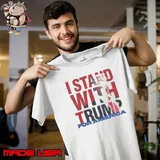 Nice I Stand With Trump For America Unisex
