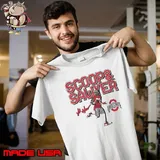 Ohio State Buckeyes Vs Notre Dame Fighting Irish Jack Sawyer Scoop And Score Signature shirt
