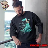 Ovarian Cancer Awareness Warrior Butterfly Support Squad Sweatshirt