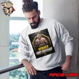 Poster UFC Fight Night Cody Brundage defeats Julian Marquez in the first round via TKO Mar 2025 Sweatshirt