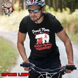 Proud Mom Multiple Myeloma Warrior Bear T-Shirt