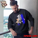 Samson Sacramento Kings Mascot Dunking Action Retro Sports Fan Sweatshirt