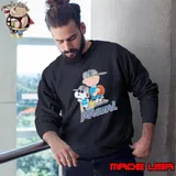 Snoopy Woodstock And Charlie Brown Miami Marlins Sweatshirt