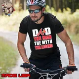 Atlanta Braves dad the man the myth the legend Fathers Day Unisex