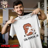 Baseball Hall of Fame Members Cal Ripken Jr. Silhouette Unisex