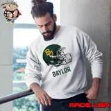 Baylor Bears Infant Dripping Football Helmet Sweatshirt