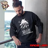Born to die ishgard is a fuck kill em all I am trash knight Sweatshirt