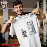 Calvin And Hobbes Boba Fett And Han Solo Frozen In Carbonite Shirt
